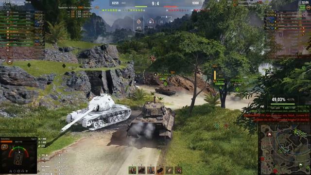 Бой Жемчужная рекаТехника Tiger II