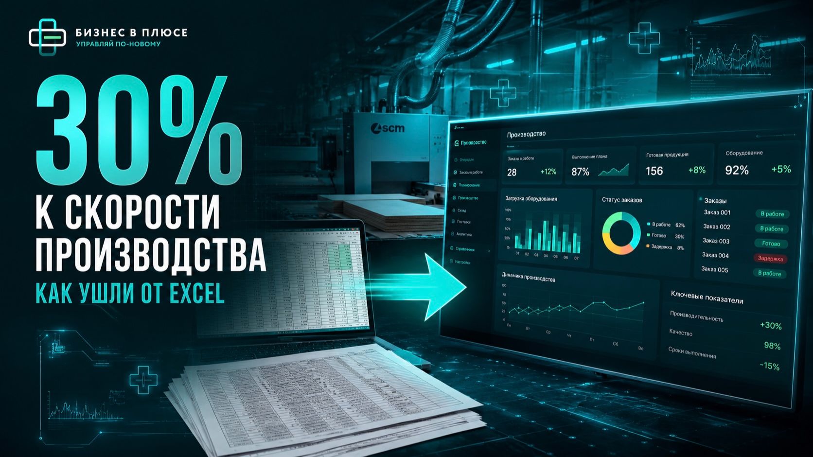 Автоматизация мебельного производства на практике: как АМИА ушла от Excel за 9 месяцев