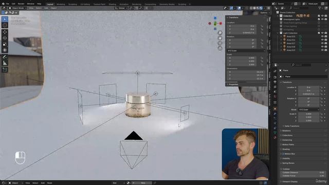 Ultimate Blender Course From Beginner To Pro Get Paid 34. Making A Professional Lighting Setup