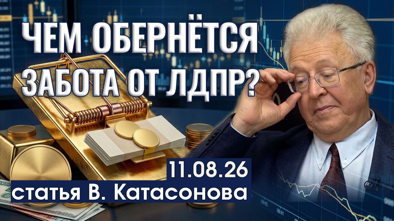 Защита вкладов граждан | Что на самом деле стоит за инициативой ЛДПР | статья | Валентин Катасонов