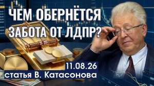 Защита вкладов граждан | Что на самом деле стоит за инициативой ЛДПР | статья | Валентин Катасонов