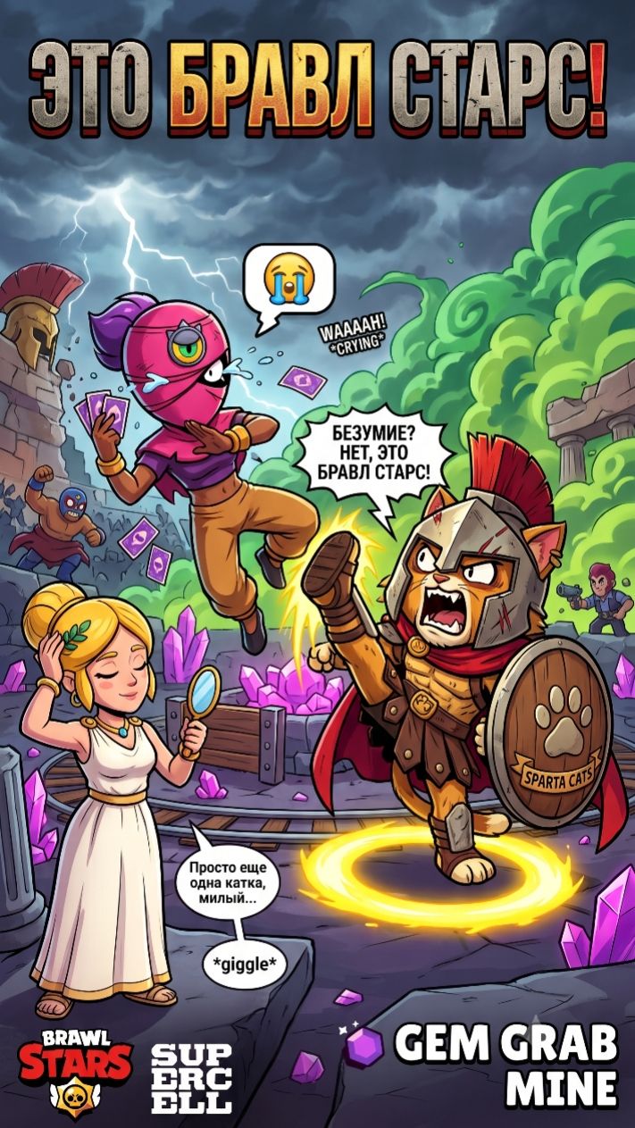 Это бравл старс! #brawlstars #бравлстарс #рек #мемы