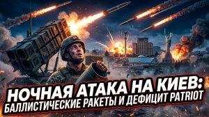 🧨Ночная атака на Киев: баллистические ракеты и дефицит Patriot