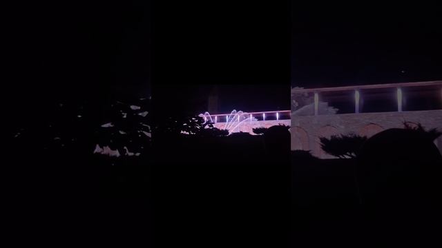ночь в парке ЛОГА в Каменске шахтинске