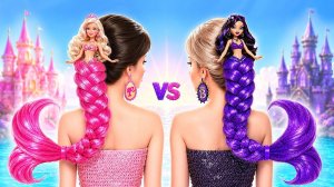 Барби vs Братц # Лучшее Преображение Куклы в Русалку Своими Руками
