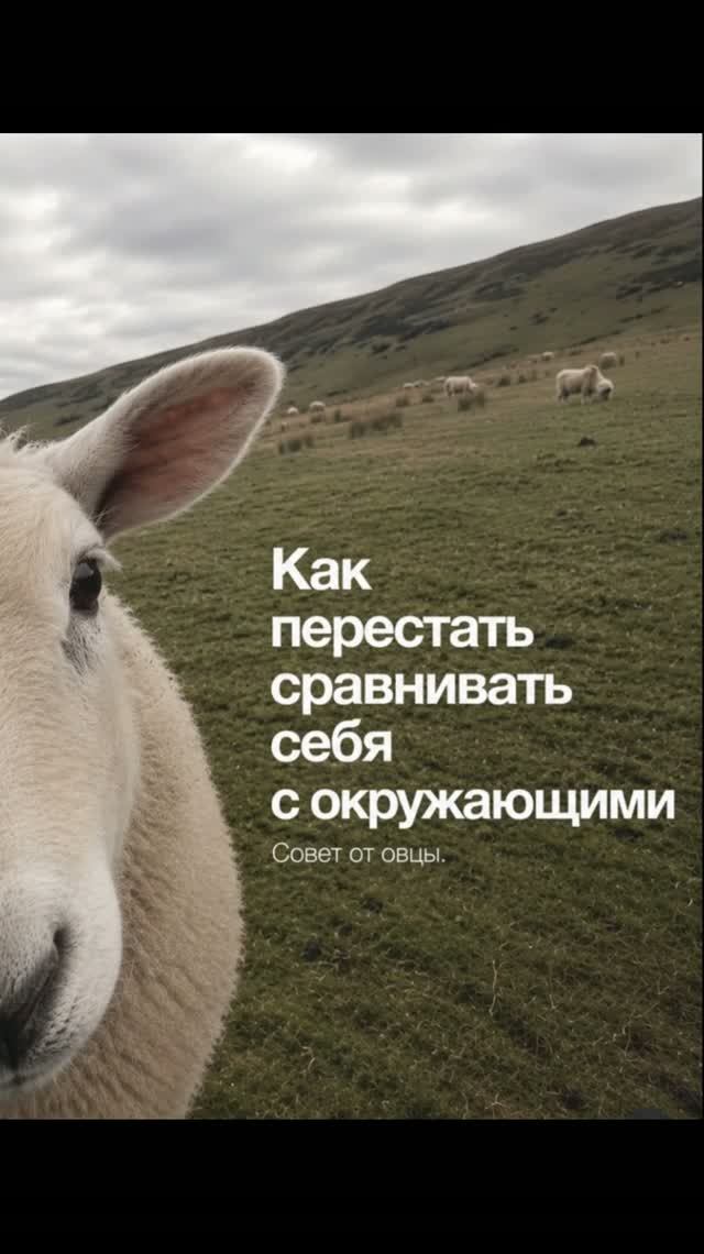 Перестаньте сравнивать себя с окружающими