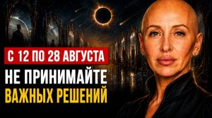 Теперь Вы Знаете, Что Нужно Делать! 12 Августа 2026 Запускается 16-Дневный Переход