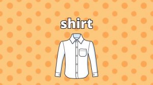 Clothes Vocabulary