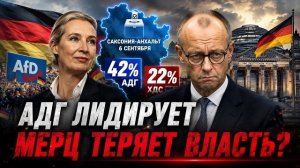 АдГ набирает 42%: почему выборы в Саксонии-Анхальт становятся ударом по Мерцу