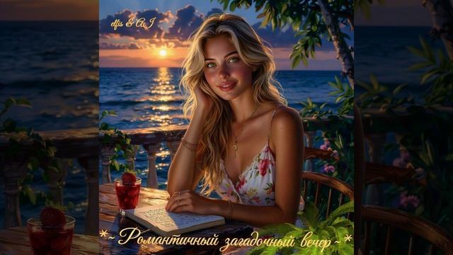 Романтичный загадочный вечер✨👸🏼📝🍹🍓🌅🌕✨/ЛАТИНО/