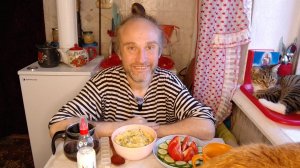 Обед с котями. Что такое осуждение на самом деле. Мукбанг. Обжор. Еда на камеру. Диета. Шизофрения.