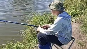 рыбалка на Алтае,клюёт карась.