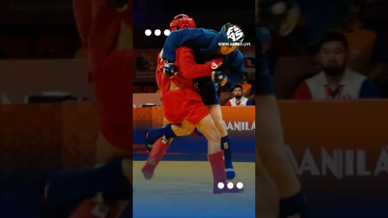 A Memorable Combat SAMBO Quarterfinals Between Danil MIHEYEV (TKM) And Nurassyl KLYSHBAYEV (KAZ)