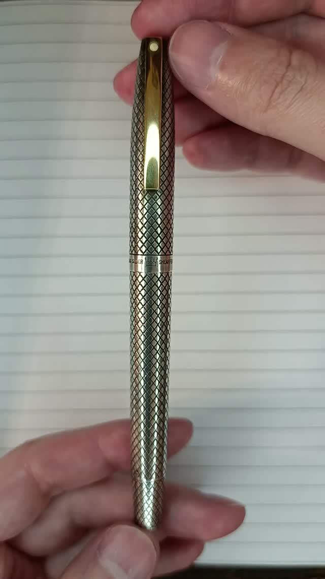 Sheaffer Imperial Sterling Silver Touchdown перьевая ручка