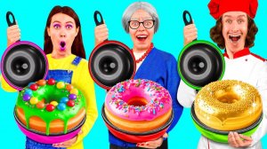 Кулинарный Челлендж# Я против Бабушки # Смешные Ситуации с Едой