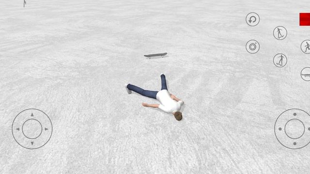 тестю игру для трюков Skate Spase