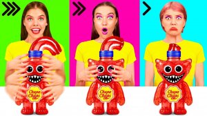 Быстрая Средняя или Медленная Скорость Еды Челлендж # Умные Гаджеты или Лайфхаки от DaZaZa Chal