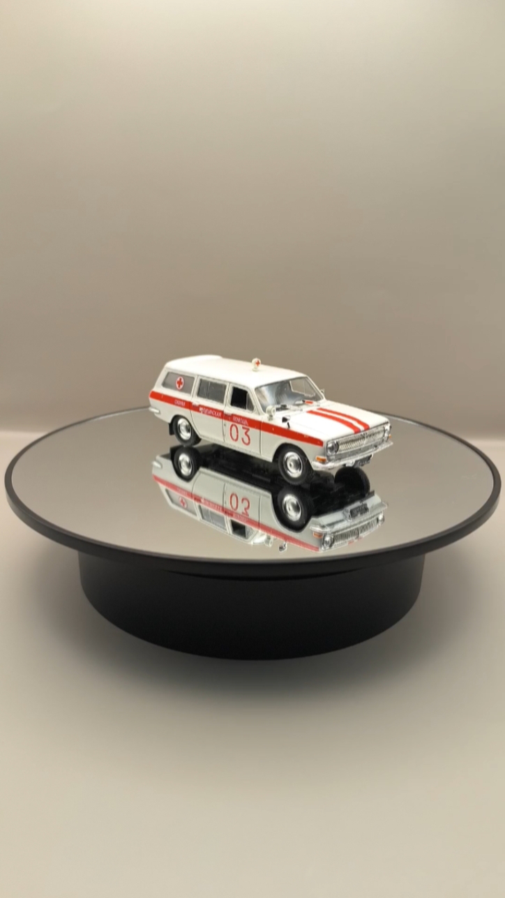 ГАЗ-24-02 «Волга» (1985 год) «Скорая медицинская помощь» 1:43 Автомобиль на Службе №215 DeAgostini