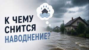 К чему снится наводнение во сне — значение для женщин и мужчин