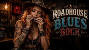 The Best Roadhouse Blues  Midnight Whiskey & Endless Southern Roads