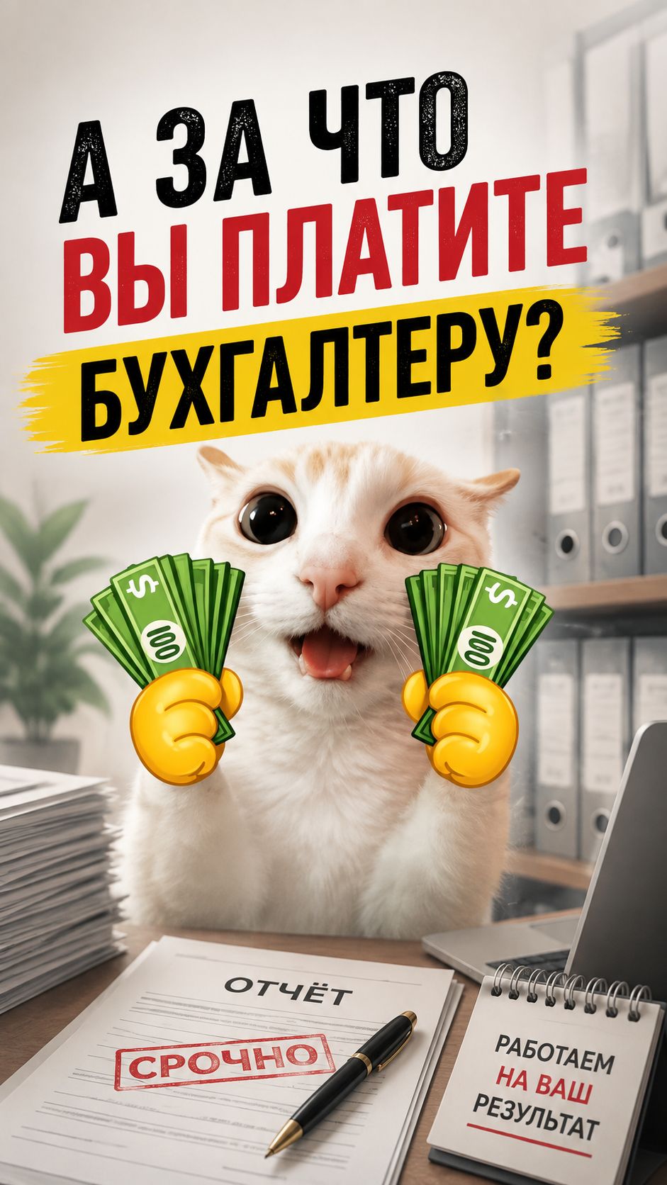 ВЫ ПЛАТИТЕ БУХГАЛТЕРУ КАЖДЫЙ МЕСЯЦ. А ЗА ЧТО ИМЕННО? 👀