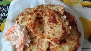 ОЛАДЬИ/ КАБАЧОК И КРАБОВЫЕ ПАЛОЧКИ