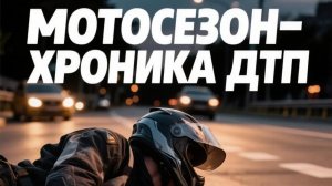 МОТОСЕЗОН - ЖЁСТКАЯ ХРОНИКА ДТП\\аварии,погони,падения,скандалы и драки\