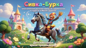 🐎✨ Сивка-Бурка — классическая русская народная аудиосказка о чудесах и Иване-дурачке 👑🏰