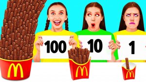 100 Слоев Еды Челлендж # Смешные Челленджи