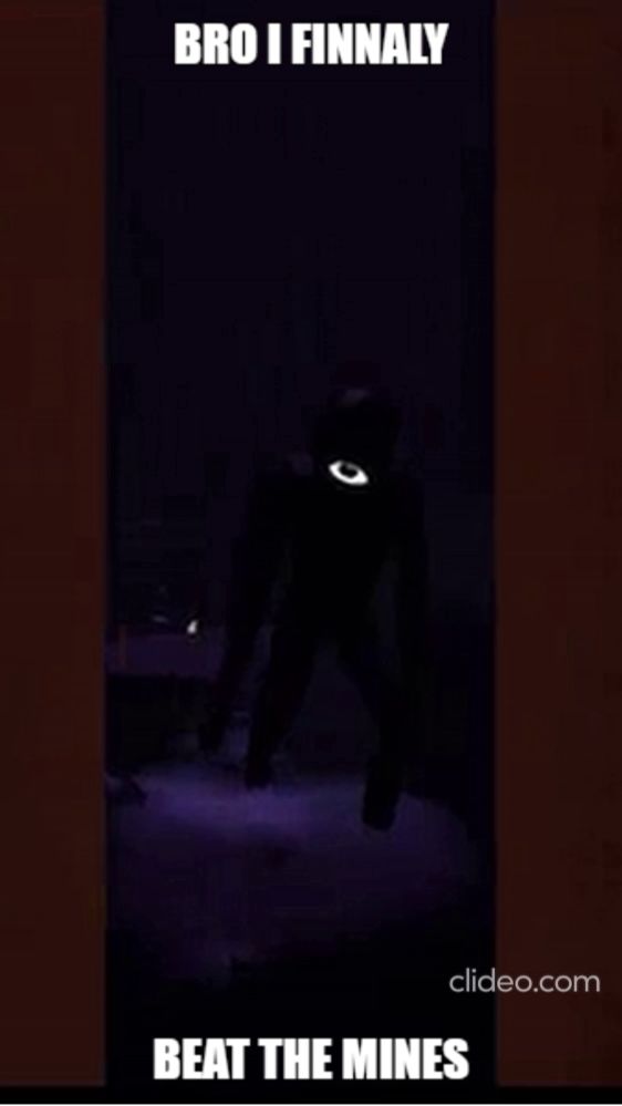 I BEAT THE MINES///DOORS THE MINES