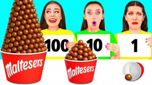 100 Слоев Еды Челлендж # Эпичная Битва с Едой