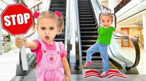 Приключения Алисы и эскалатора в торговом центре обучение технике безопасности для детей