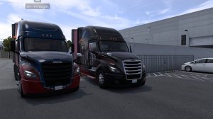 American Truck Simulator. Конвой с Мишей