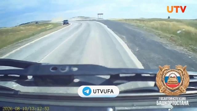 Пассажир Mercedes погиб после опрокидывания в кювет в Башкирии