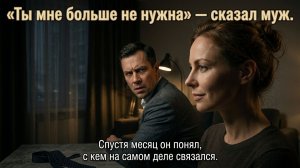 «Ты мне больше не нужна» — сказал муж. Спустя месяц он понял, с кем на самом деле связался