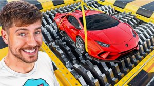 ЛАМБОРГИНИ VS ИЗМЕЛЬЧИТЕЛЬ MRBEAST МИСТЕРБИСТ НА РУССКОМ
