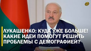 ПОМОЖЕТ ЛИ ЭТО? Разговор Лукашенко с Совмином/ Какими плюшками белорусок хотят заманить в роддом