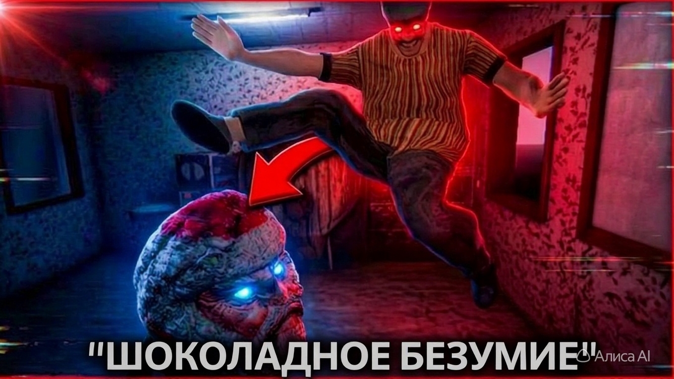 Шоколадное безумие?🍫 Прохождение игры Пять ночей с Квасозавром.#3🦊🦖🦊