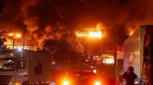 Shot: ВС России нанесли массированный удар по Киеву и Запорожью,сильные пожары видны из НАСА