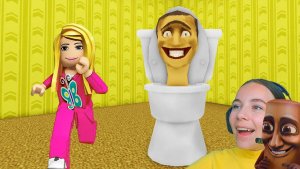 СКИБИДИ ТУАЛЕТ В ЗАКУЛИСЬЕ в ROBLOX Skibidi Toilet