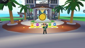 я создал свой тропичесткий курорт в Roblox 1 часть