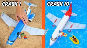 КРУШЕНИЯ САМОЛЕТОВ в LEGO