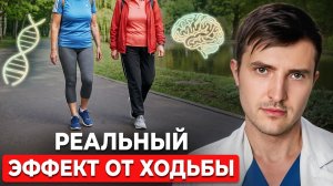 Вот что будет с телом, если гулять каждый день! Полный разбор