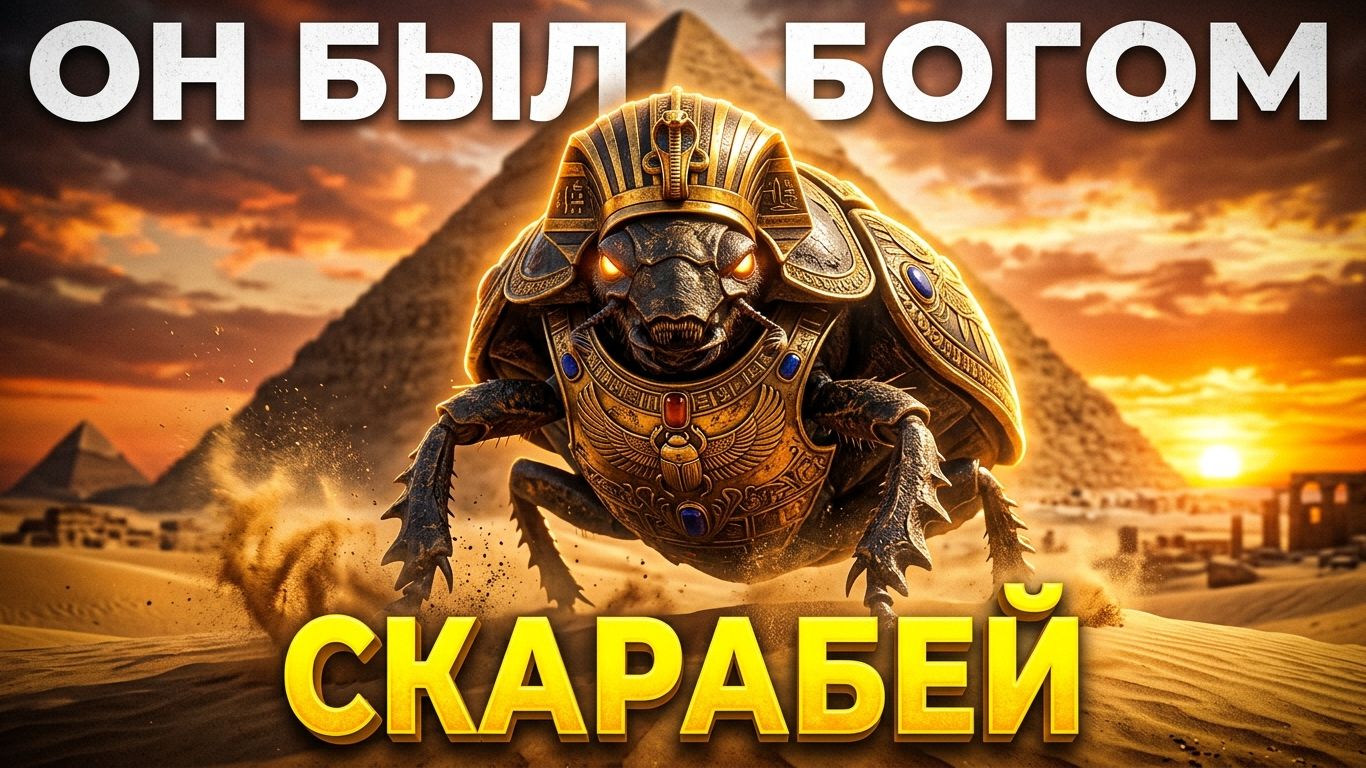 Скарабей: 100 фактов о жуке-боге. Навоз звёзды и бессмертие фараонов.