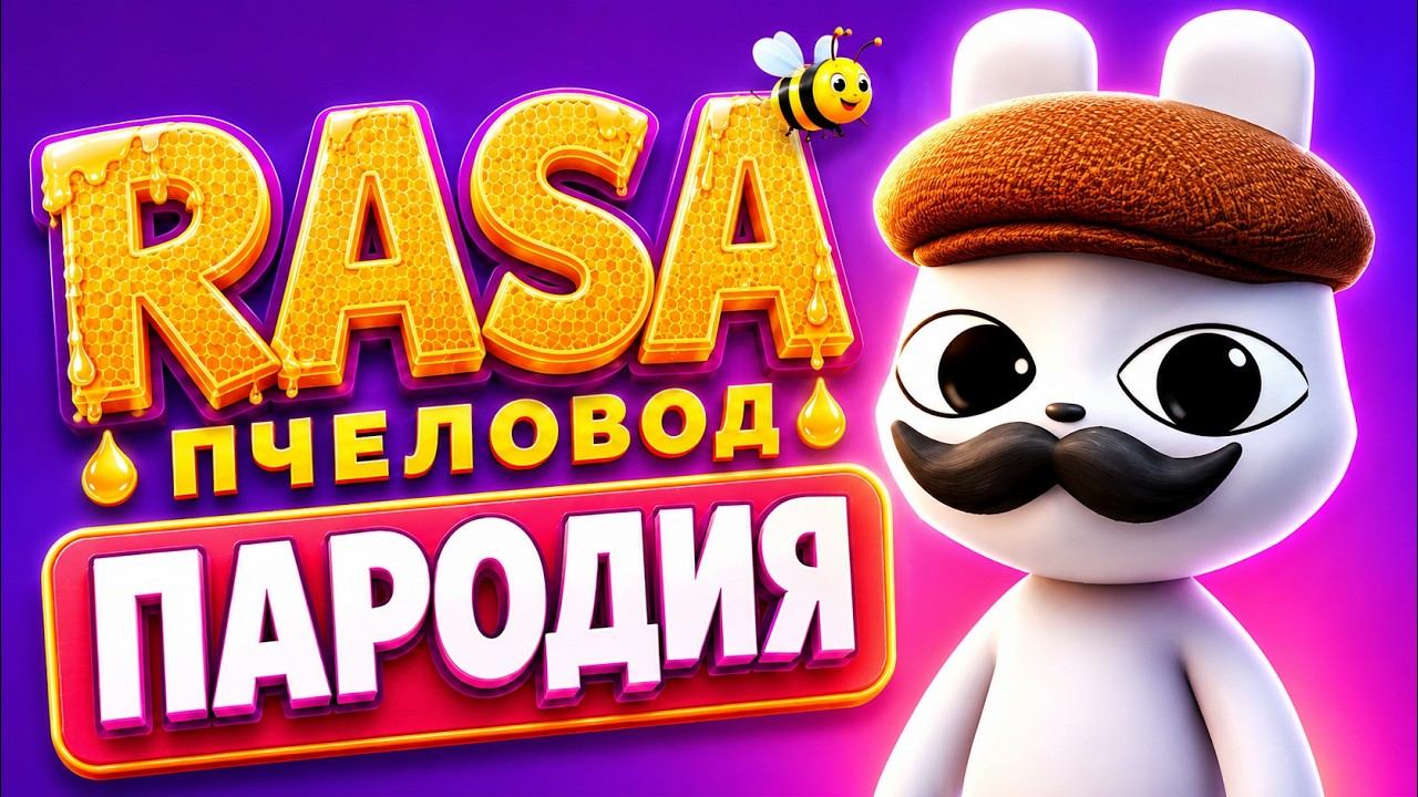 БАРНИ В БОЛЬНИЦЕ ДЛЯ ЖИВОТНЫХ - RASA Пчеловод ПАРОДИЯ  ПЕСНЯ КЛИП  Animal Hospital Roblox