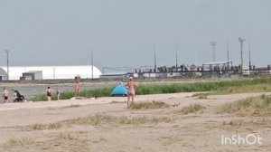 Ейск - козий пляж. Припрятали самокат. Цены в аквапарк.Тишка крадётся домой.