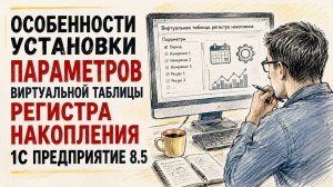 Особенности установки параметров виртуальной таблицы