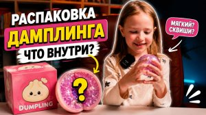Распаковка пельменя дамплинга Dumpling