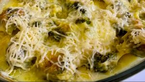 БРОККОЛИ С КУРИЦЕЙ В ДУХОВКЕ 😋👍