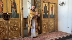 Священник Игорь Стуков. Проповедь 09.08.2026. День памяти великомученика и целителя Пантелеимона